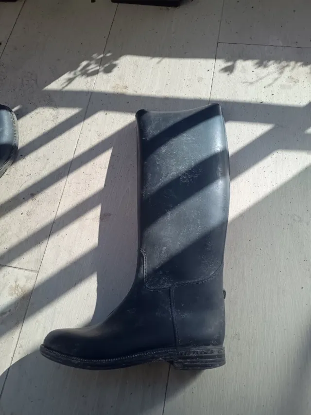 Botas de goma para montar. Fouganza