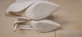 Botas Bershka blancas talla 37 nuevas