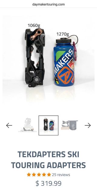 Adaptadores Esquí de Montaña TEKDAPTERS