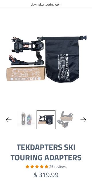 Adaptadores Esquí de Montaña TEKDAPTERS