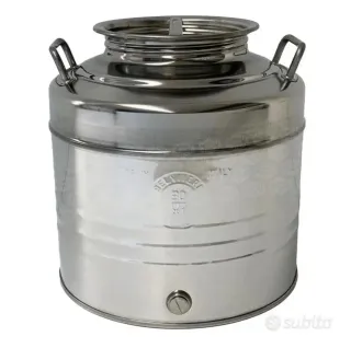 Contenitore Olio Inox BELVIVERE 30L