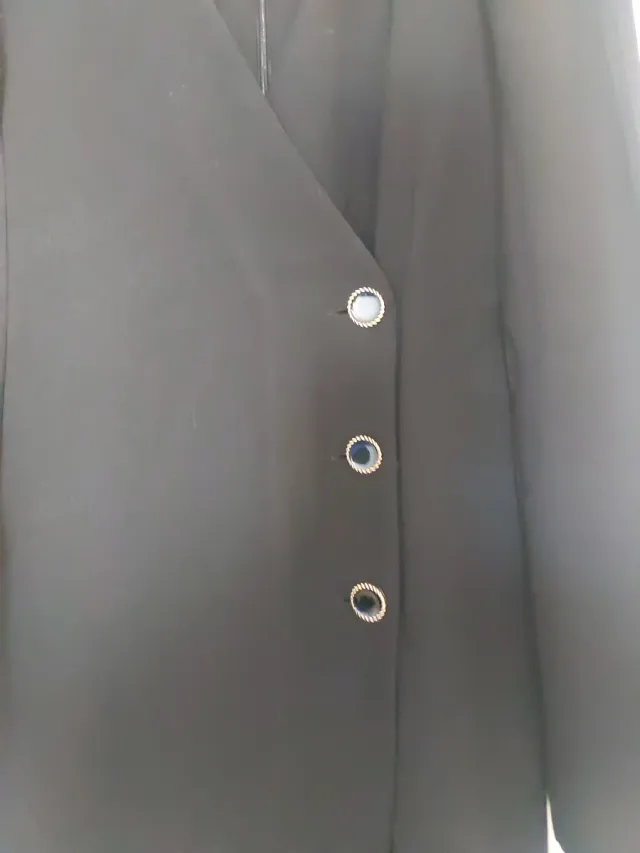 Vestido Mango Negro Talla M