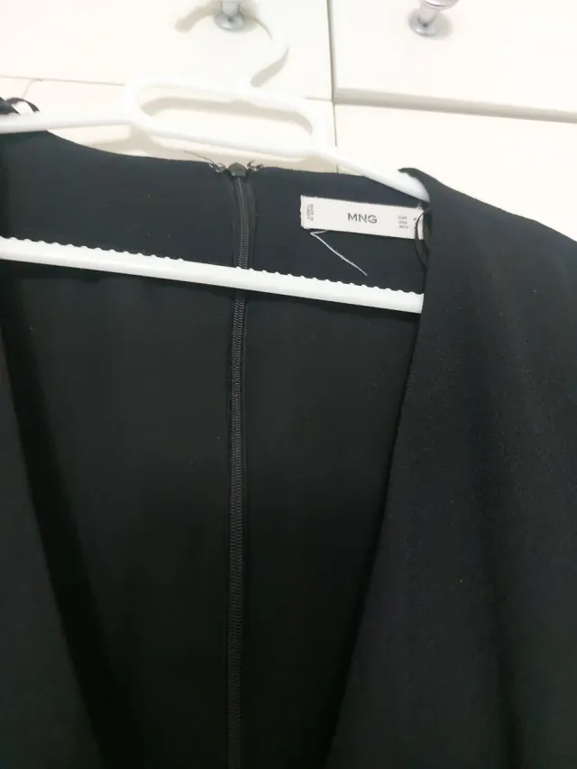 Vestido Mango Negro Talla M