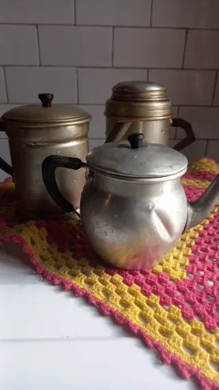 Set alluminio Vintage