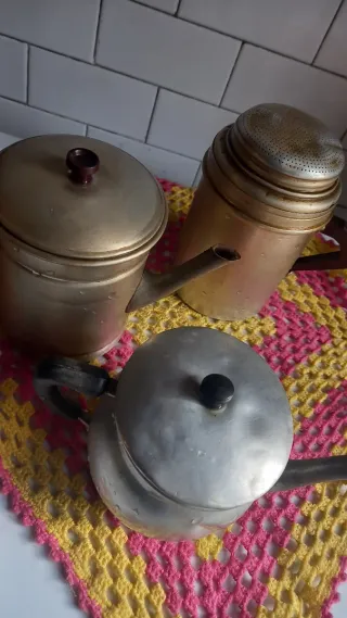 Set alluminio Vintage