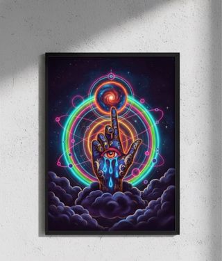 Poster Mistico Simbolico – Solo Stampa A4