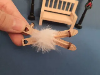 Set Miniatura Natale Panchina, Lampioni, Slitta