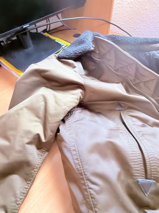 Cazadora Bomber Zara Man Talla M Verde militar