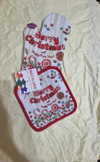 Guanto e Presina Natalizi