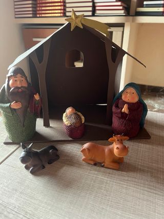 Belén Navideño y resto de belen