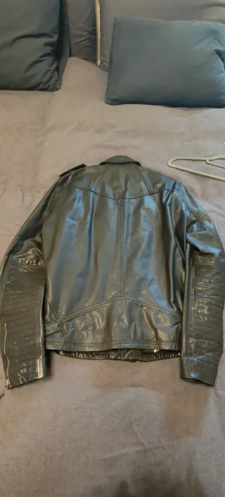 Cazadora Piel Pepe Jeans Andy Warhol Negra