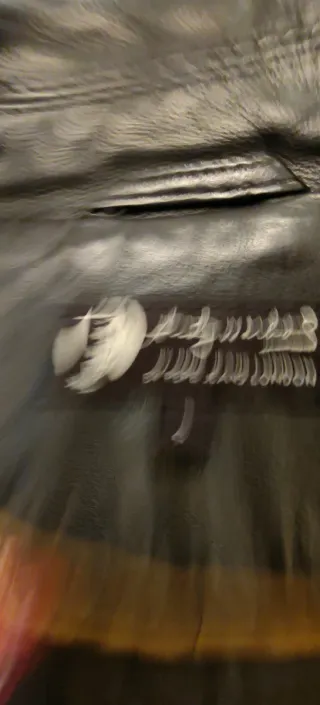 Cazadora Piel Pepe Jeans Andy Warhol Negra