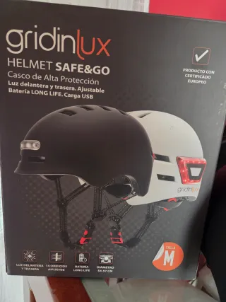 Casco Gridinlux Safe&Go Talla M