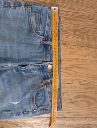 Vaqueros mujer desgastados super pitillo tobillero