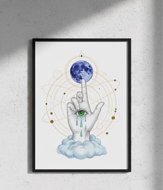 Poster Mistico Simbolico – Solo Stampa A4