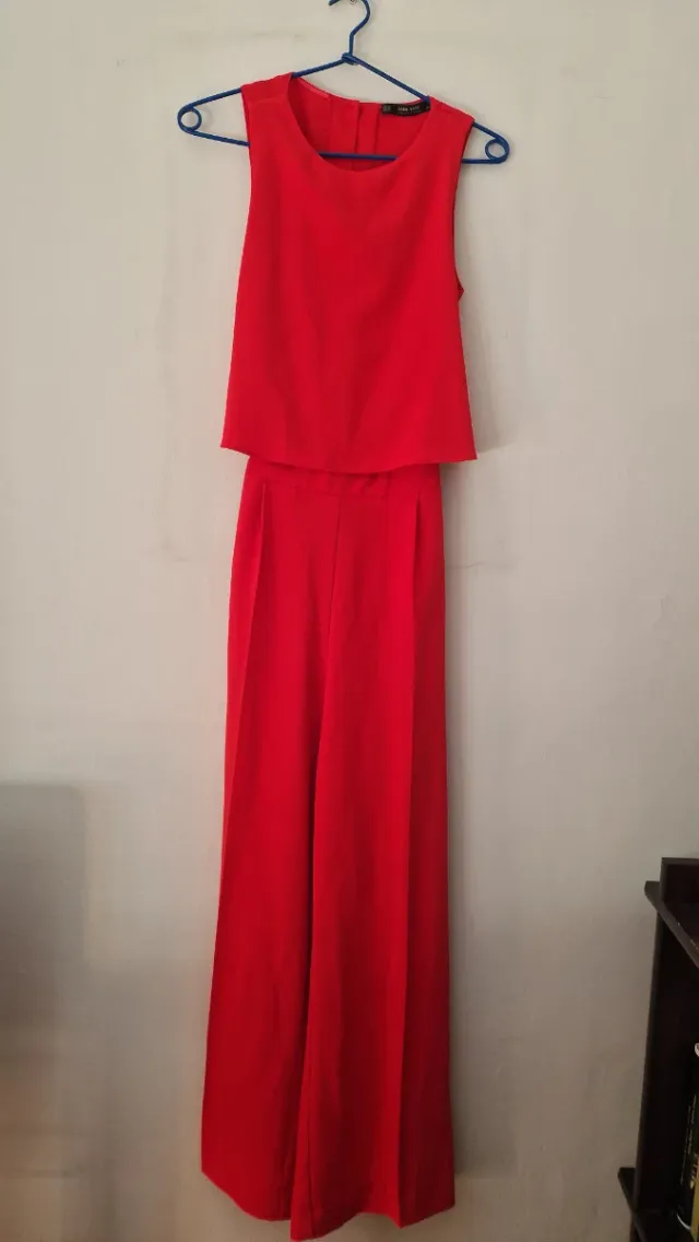 Mono rosso elegante Zara