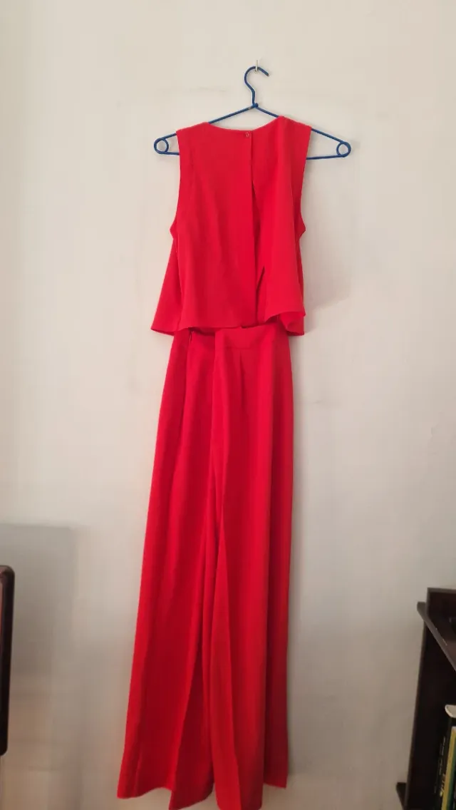 Mono rosso elegante Zara