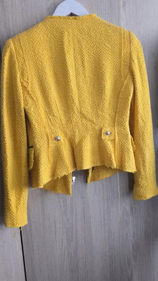 Americana Zara Amarilla Tweed