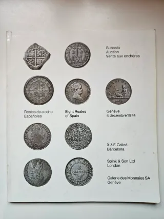 3 Catálogos Subastas Moneda Española