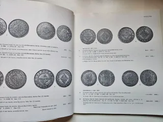 3 Catálogos Subastas Moneda Española