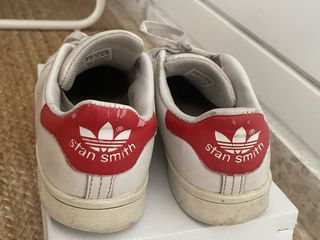Adidas Stan Smith Blancas y Rojas