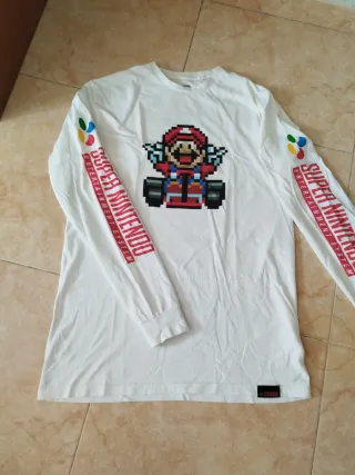 Camiseta Manga Larga Mario Bros l
