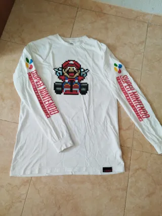 Camiseta Manga Larga Mario Bros l