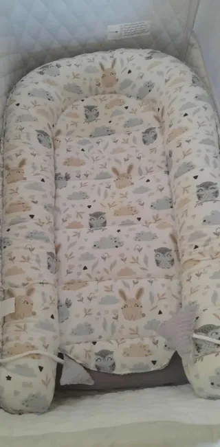 Cuna colecho y nido reductor para bebé