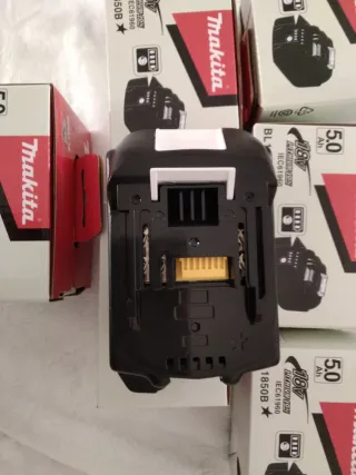 Baterías Makita BL1850B 18V 5.0Ah 6unidades