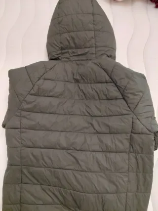 Chaleco acolchado S con capucha