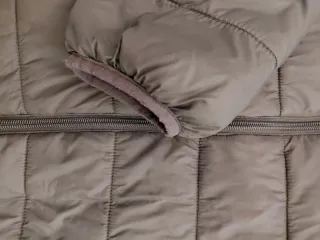 Chaleco acolchado S con capucha