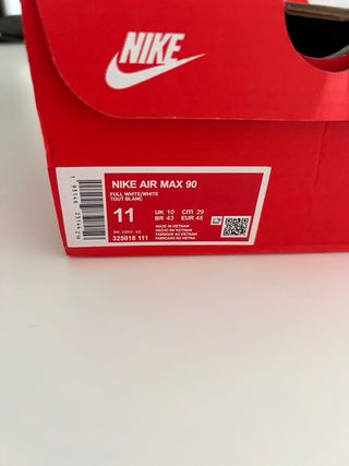 Nike Air Max 90 Blancas