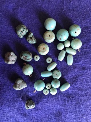 Lote Piedras Naturales Turquesa