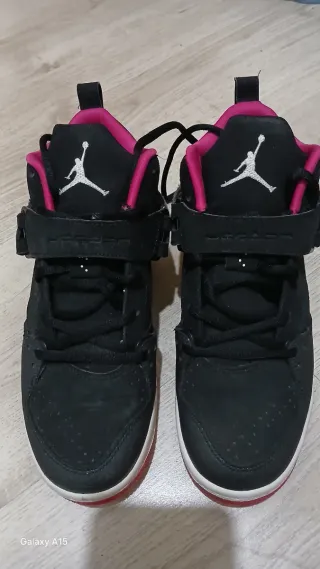 Scarpe Jordan ragazze Nero Rosa