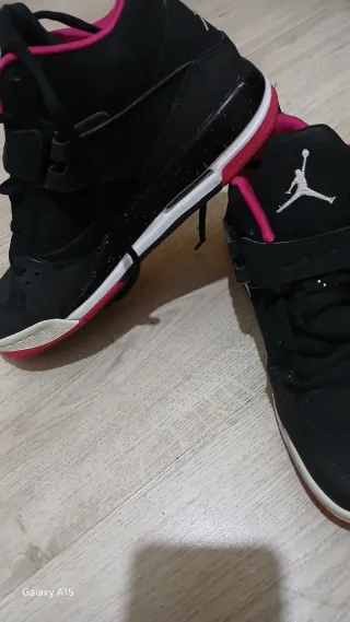 Scarpe Jordan ragazze Nero Rosa