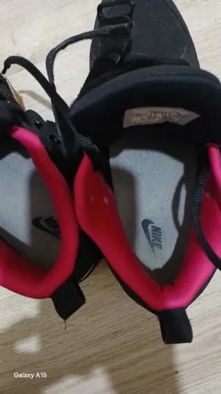 Scarpe Jordan ragazze Nero Rosa