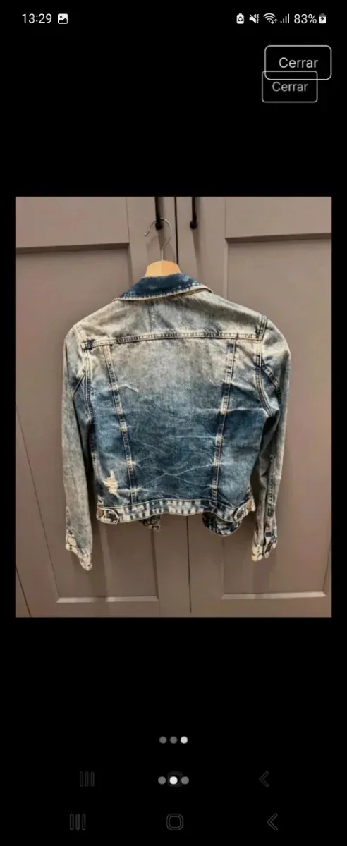Chaqueta vaquera Zara Talla S