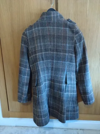 Abrigo Green Coast cuadros mujer