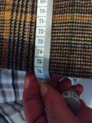 Abrigo Green Coast cuadros mujer