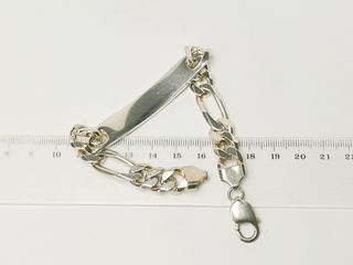 Esclava Plata 925 MACIZA Hombre 46gr 22cm