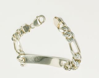 Esclava Plata 925 MACIZA Hombre 46gr 22cm