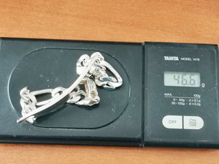 Esclava Plata 925 MACIZA Hombre 46gr 22cm