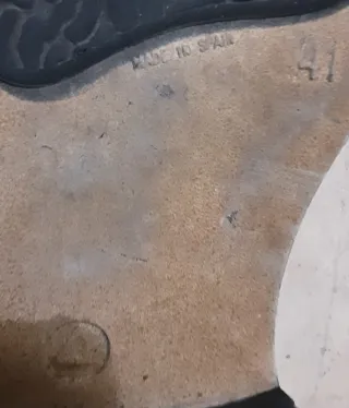 Zapatos piel 41-42 negros muy nuevos tipo italiano