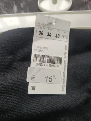 Falda mini negra mujer