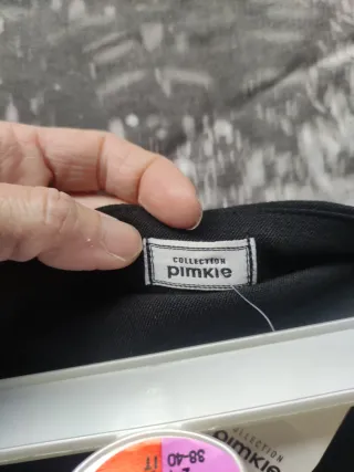 Falda mini negra mujer