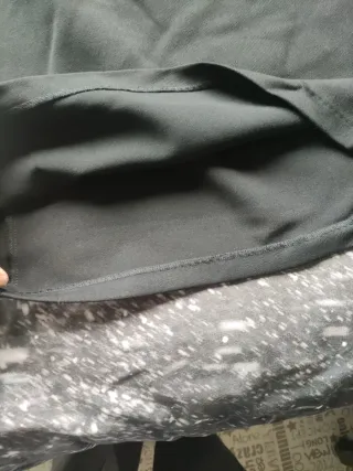 Falda mini negra mujer