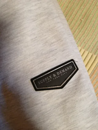 Sudadera Supply & Demand Gris Talla S