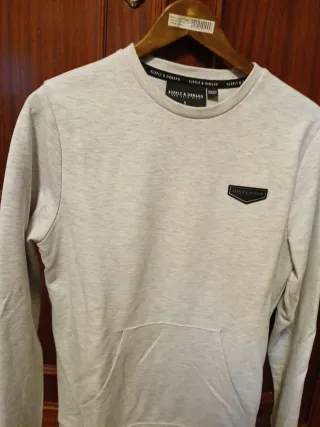 Sudadera Supply & Demand Gris Talla S