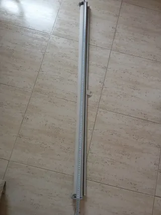 Estor enrollable lateral blanco