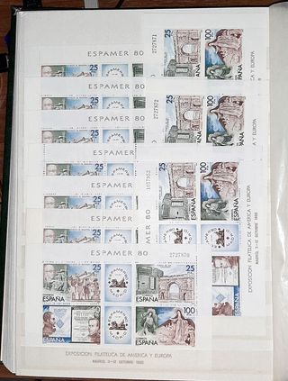 Lote Sellos España ESPAMER 80